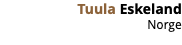 Tuula Eskeland Norge 